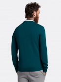 Lyle & Scott Pullover Herr V-Hals Golf Grön