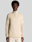 Lyle & Scott Långärm Herr 1/4 Zip Sesame