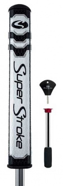 Puttergrepp Super Stroke Legacy 5.0 Counter Core Fatso Vit/Svart