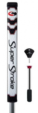 Puttergrepp Super Stroke Pistol GT 1.0  Counter Core Vit/Svart