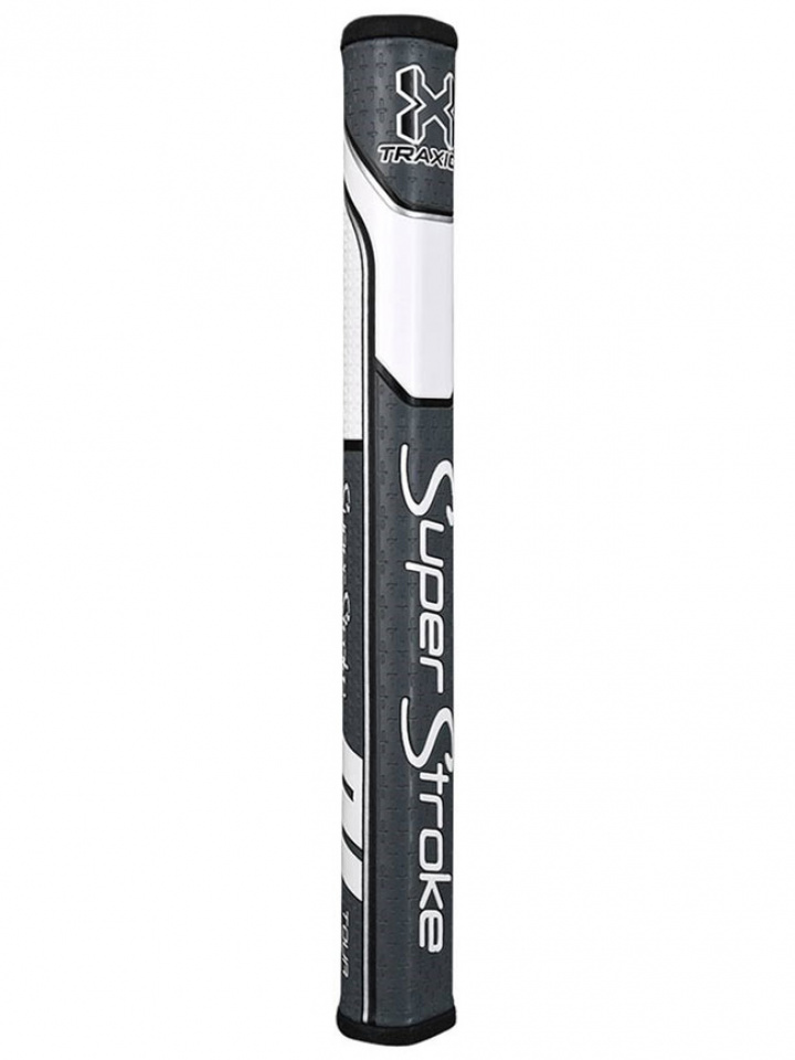 Puttergrepp Super Stroke Traxion Tour 2.0 Grå/Vit i gruppen Tillbehör / Grepp / Puttergrepp / SuperStroke Puttergrepp hos Dimbo Golf AB (6381019-070114)