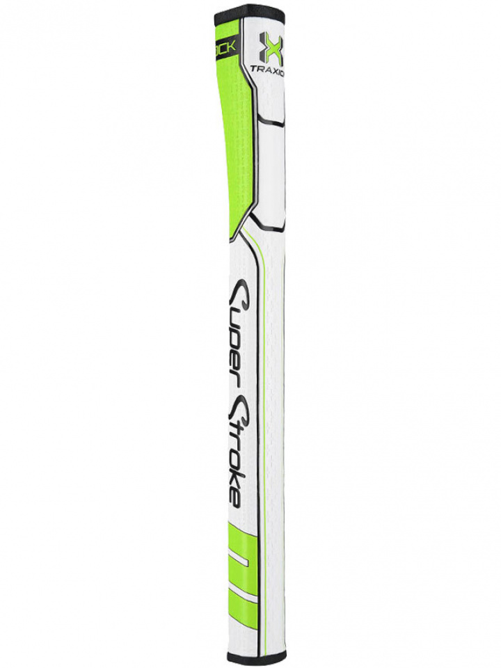 Puttergrepp Super Stroke Traxion Wrist Lock Lime/Svart/Vit i gruppen Tillbehör / Grepp / Puttergrepp / SuperStroke Puttergrepp hos Dimbo Golf AB (6381027-073511)