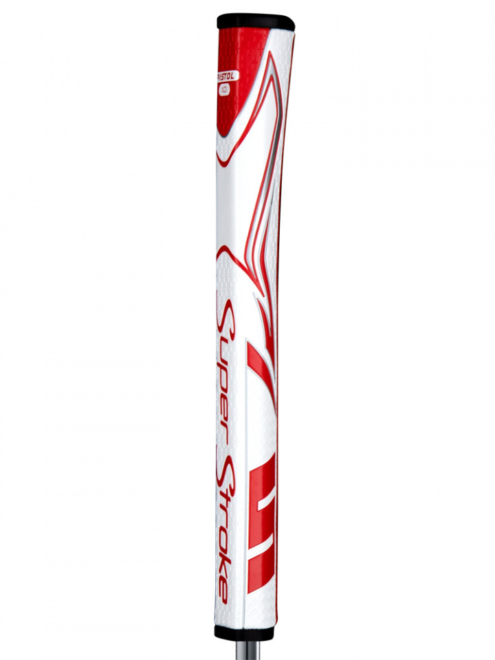 Puttergrepp Super Stroke Zenergy Pistol 1.0 Röd/Vit i gruppen Tillbehör / Grepp / Puttergrepp / SuperStroke Puttergrepp hos Dimbo Golf AB (6381038-081202)
