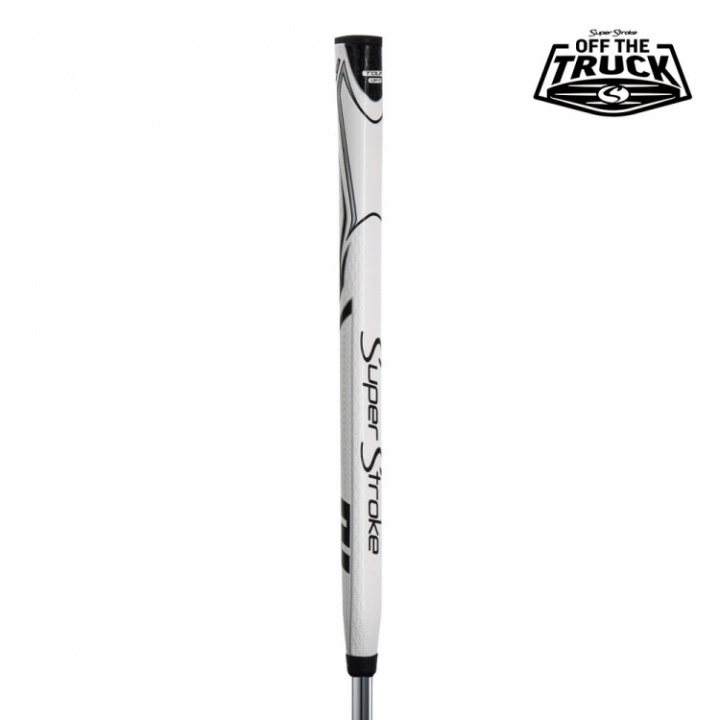 Puttergrepp Super Stroke Zenergy Tour 1.0 P-17 Vit/Svart i gruppen Tillbehör / Grepp / Puttergrepp / SuperStroke Puttergrepp hos Dimbo Golf AB (6381046-083700)