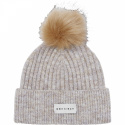 Röhnisch Pom Beanie Rib Oatmeal