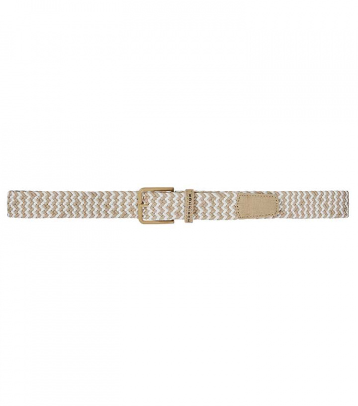 Röhnisch Bälte Flätad Stretch Beige Sand i gruppen Kläder / Damkläder / ÖVRIGT hos Dimbo Golf AB (6710007-S444)