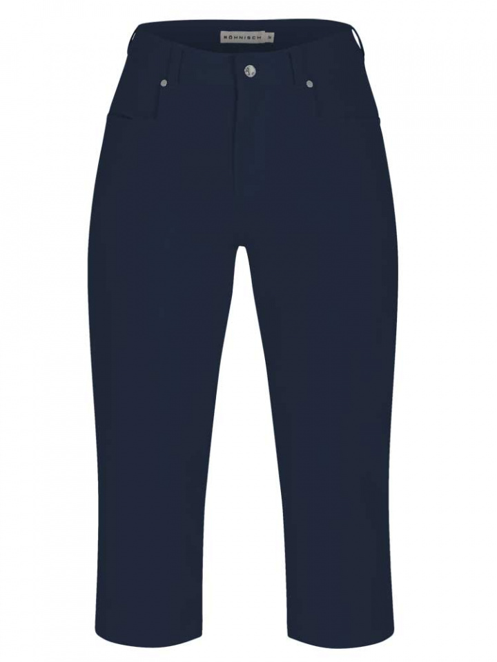 Röhnisch Capri Chie Comfort Marinblå i gruppen Kläder / Damkläder / CAPRIBYXOR hos Dimbo Golf AB (6720018-S01436r)