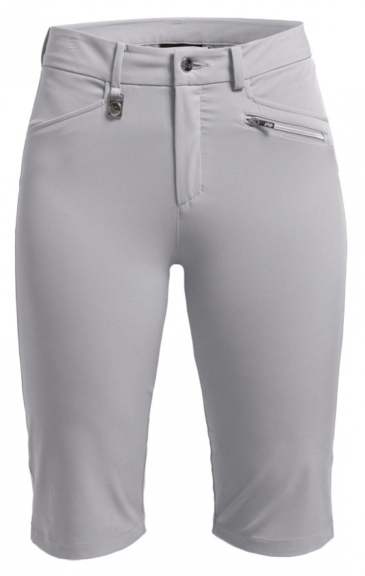 Röhnisch Shorts Comfort Stretch Bermuda Silver Grå i gruppen Kläder / Damkläder / SHORTS hos Dimbo Golf AB (6722010-02936r)