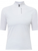 Röhnisch Kortärmad 1/4 Zip Tröja Addy Vit