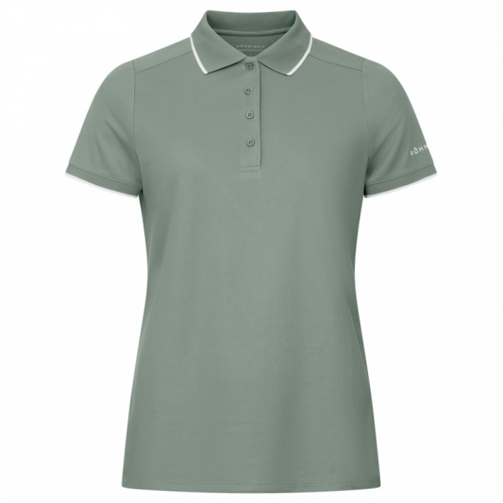 Röhnisch Kortärmad Piké Miriam Lily Pad i gruppen Kläder / Damkläder / KORTÄRM hos Dimbo Golf AB (6724074-S1424r)