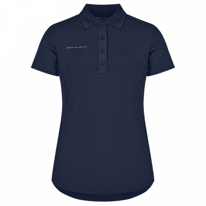 Röhnisch Kortärmad Piké Nicky Marinblå i gruppen Kläder / Damkläder / KORTÄRM hos Dimbo Golf AB (6724077-S0144r)