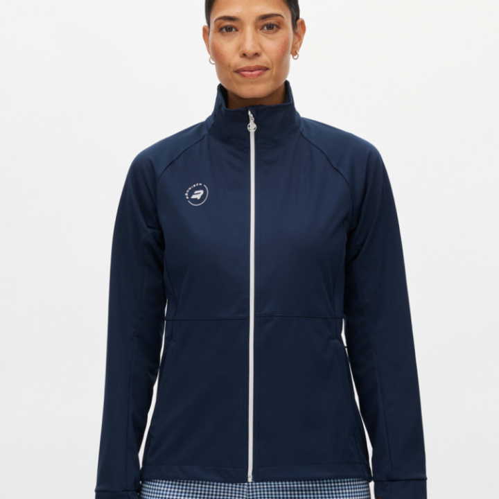 Röhnisch Långärmad Hydro Move Jacket Marinblå i gruppen Kläder / Damkläder / LÅNGÄRM hos Dimbo Golf AB (6728010-S0144r)