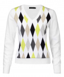 Röhnisch Plus Pullover Zahra Vit/Lemon