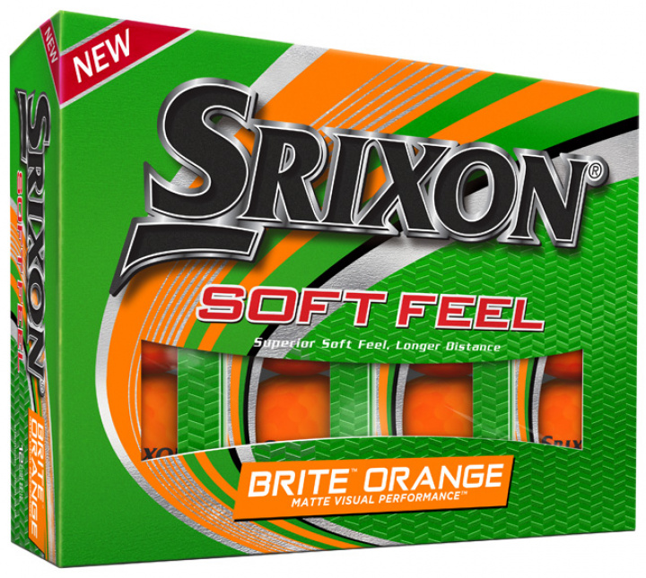 Srixon Golfboll Softfeel 2020 Brite Orange (1st dussin) i gruppen Golfbollar / Dussin hos Dimbo Golf AB (6815023-160)
