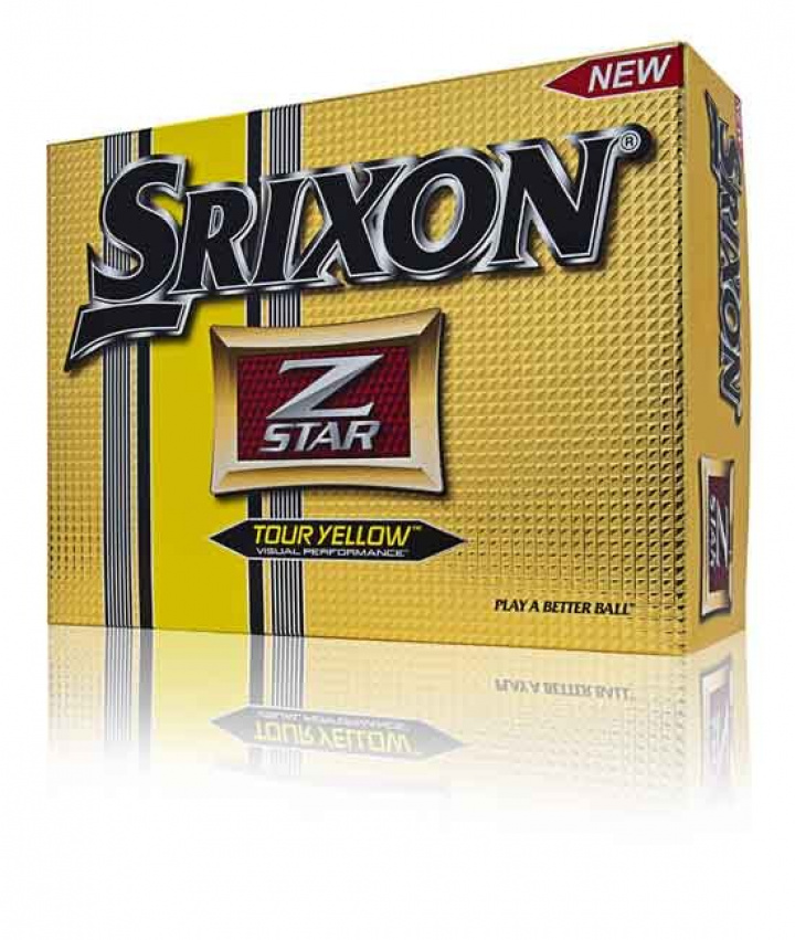 Srixon Golfboll Z-Star Tour Gul (1st dussin) i gruppen Golfbollar / Färgade bollar hos Dimbo Golf AB (6816007-30)
