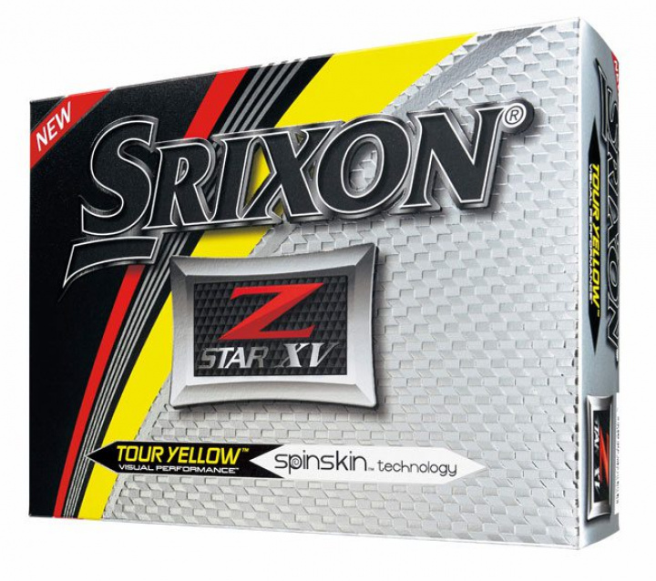 Srixon Golfboll Z-Star XV Tour Gul (1st dussin) i gruppen Golfbollar hos Dimbo Golf AB (6816014-30)