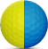 Srixon Golfboll Q-Star Tour Divide Gul/Bl (1st dussin)