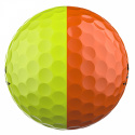 Srixon Q-Star Tour Divide Golfboll Gul/Orange - Dussin