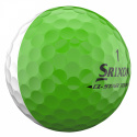 Srixon Q-Star Tour Divide Golfboll Vit/Lime - Dussin