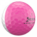 Srixon Q-Star Tour Divide Golfboll Vit/Rosa - Dussin