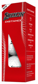 Srixon Golfboll Distance 10 Vit (3-pack)