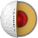 Srixon Golfboll Z-Star XV Pure 2021 Vit (3-pack)