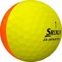 Srixon Golfboll Q-Star Tour Divide Gul/Orange (3-pack)