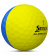 Srixon Golfboll Q-Star Tour Divide 2024 Gul/Bl (3-pack)