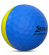Srixon Golfboll Q-Star Tour Divide 2024 Gul/Bl (3-pack)