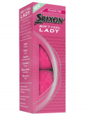 Srixon Golfboll Softfeel Rosa Dam (3-pack)