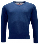 AP Herr Pullover 1670 Mörkblå Melerad 