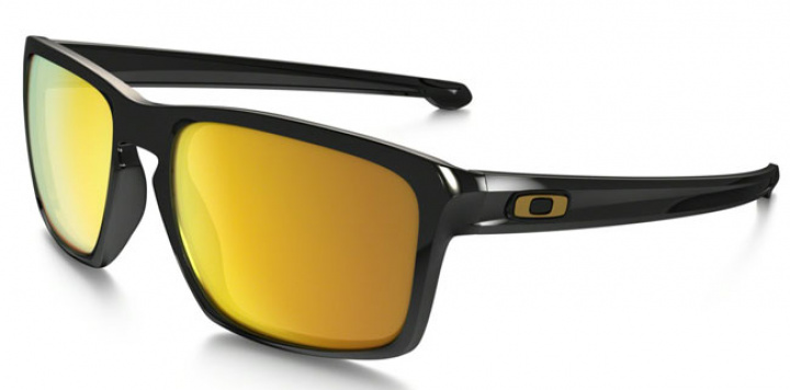 Oakley Solglasögon Sliver Polished Svart/24K Iridium i gruppen Kläder / Accessoarer / SOLGLASÖGON hos Dimbo Golf AB (7107006-92620557)