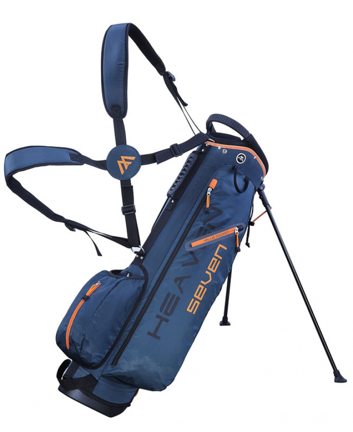 Big Max Bärbag Heaven Seven Petrol/Orange i gruppen Bagar / Bärbagar / Big Max Bärbagar hos Dimbo Golf AB (7711009-84)