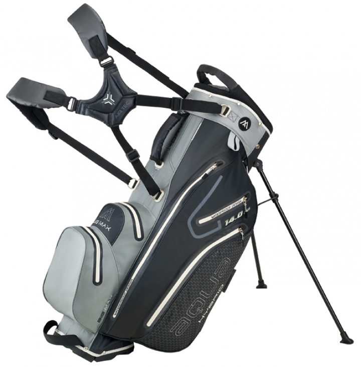 Big Max Bärbag Aqua Hybrid 2 Grå/Svart i gruppen Bagar / Bärbagar Vattentäta hos Dimbo Golf AB (7711012-201301)