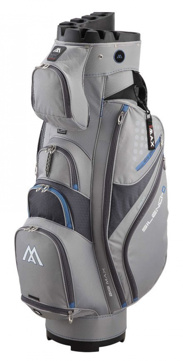 Big Max Vagnbag Silencio 2 Silver/Blå i gruppen Bagar / Vagnbagar hos Dimbo Golf AB (7712011-9180)