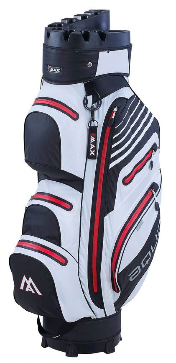 Big Max Vagnbag Aqua Silencio Vit/Svart/Röd i gruppen Bagar / Vagnbagar Vattentäta hos Dimbo Golf AB (7712014-109050)