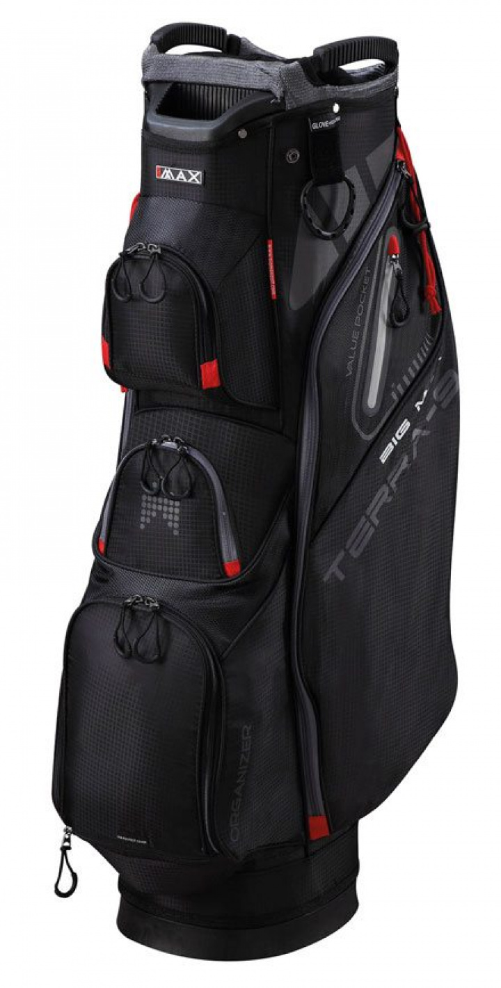 Big Max Vagnbag Terra 9 Svart i gruppen Bagar / Vagnbagar hos Dimbo Golf AB (7712015-999999)