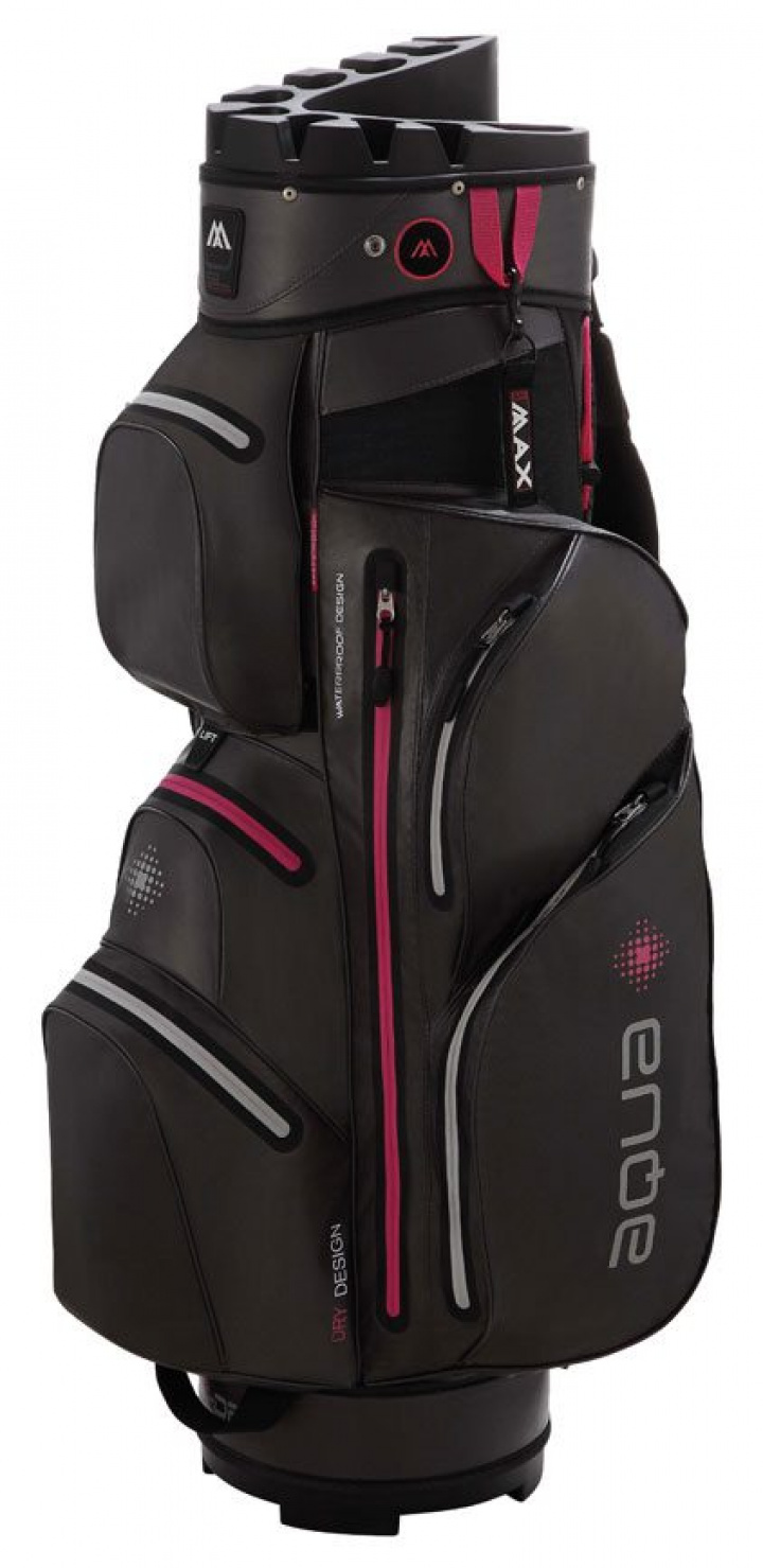 Big Max Vagnbag Aqua Silencio 2 Grafit/Fuchsia i gruppen Bagar / Vagnbagar Vattentäta hos Dimbo Golf AB (7712019-9251)