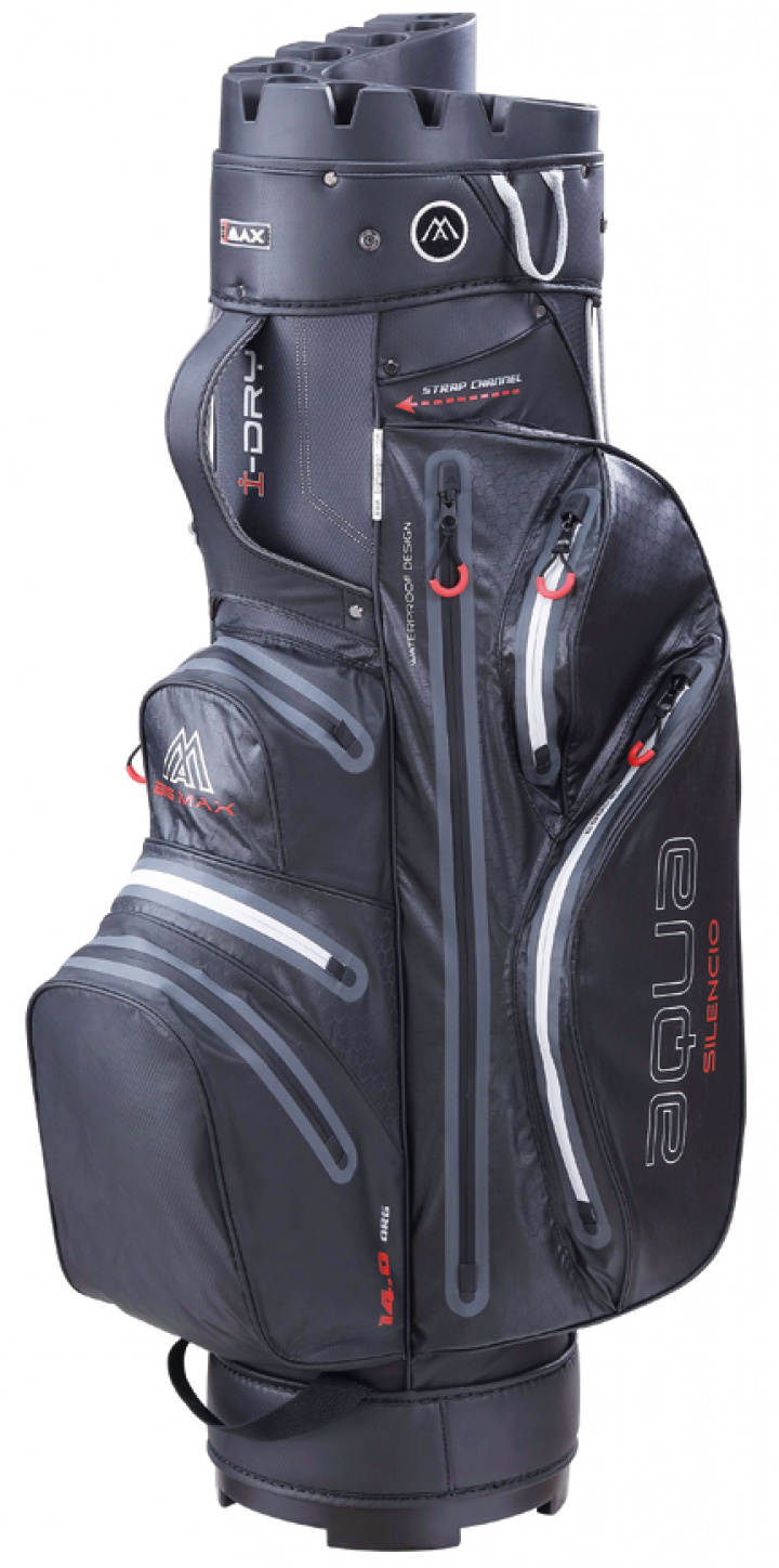 Big Max Vagnbag Aqua Silencio 3 Svart i gruppen Bagar / Vagnbagar Vattentäta hos Dimbo Golf AB (7712022-100101)