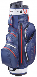 Big Max Vagnbag Aqua Silencio 3 Marin/Silver/Röd