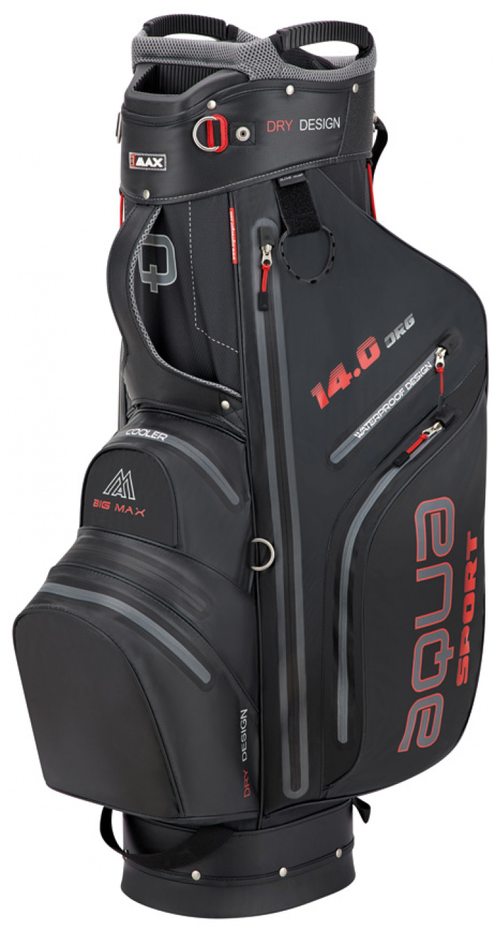 Big Max Vagnbag Aqua Sport 3 Svart i gruppen Bagar / Vagnbagar Vattentäta / Big Max Vattentät Vagnbag hos Dimbo Golf AB (7712027-9999)