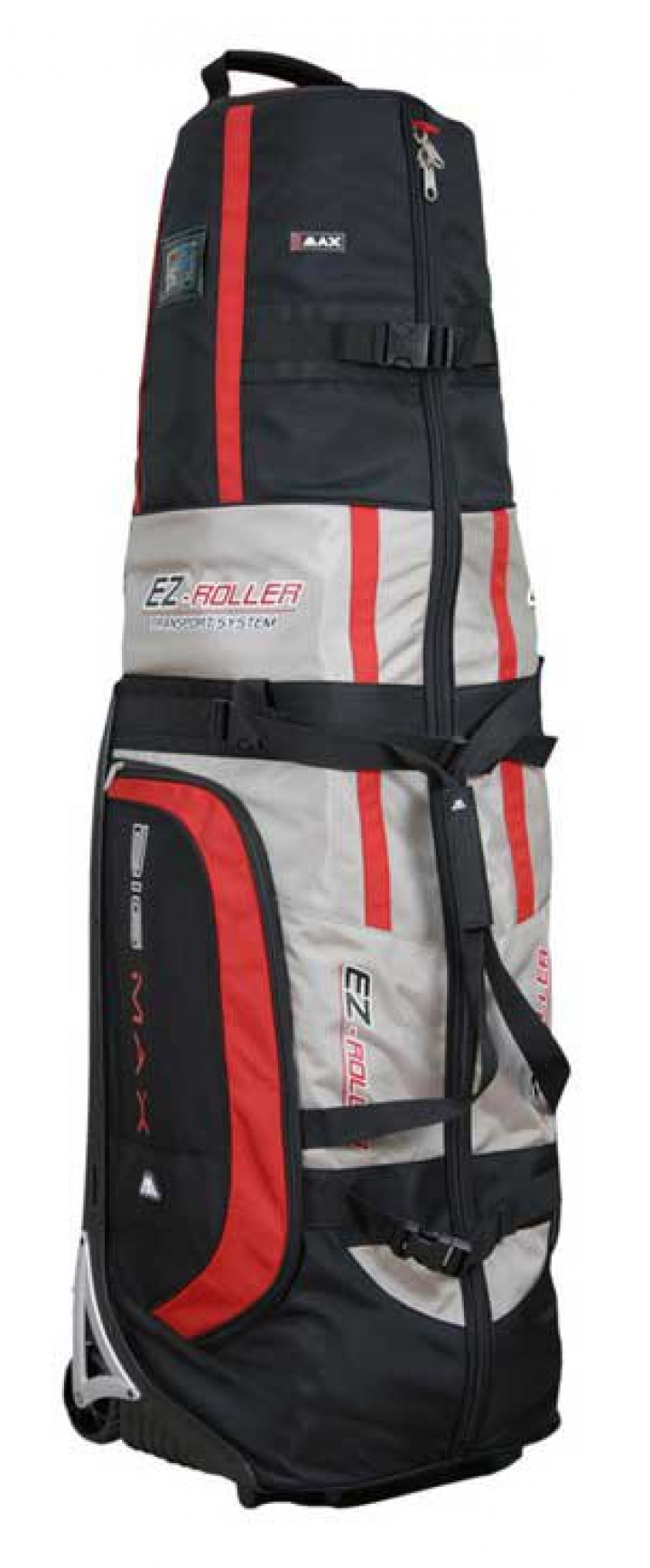 Big Max Resefodral EZ Svart/Röd i gruppen Tillbehör / Golftillbehör / Resefodral Golf hos Dimbo Golf AB (7777003-95)
