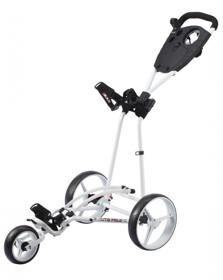 Big Max Golfvagn Trehjuling Autofold Plus Vit i gruppen Vagnar / Golfvagnar hos Dimbo Golf AB (7783007)