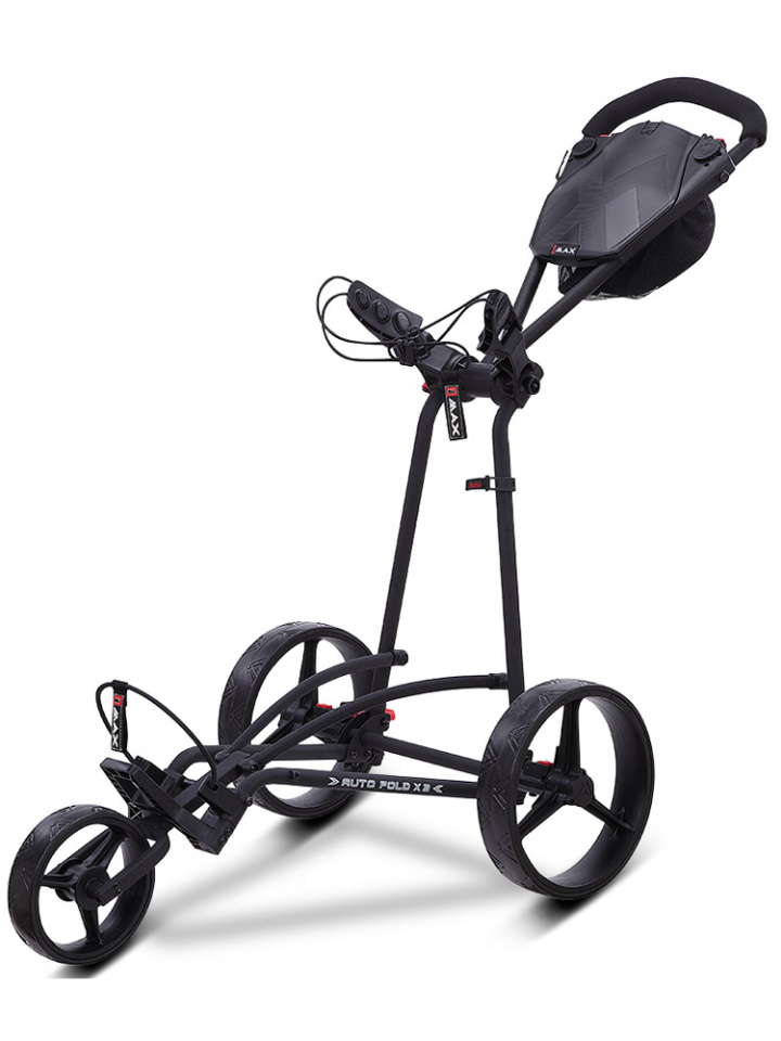 Big Max Golfvagn Trehjuling Autofold X-2 Phantom i gruppen Vagnar / Alla Golfvagnar / Big Max Golfvagn hos Dimbo Golf AB (7783026-6020101)