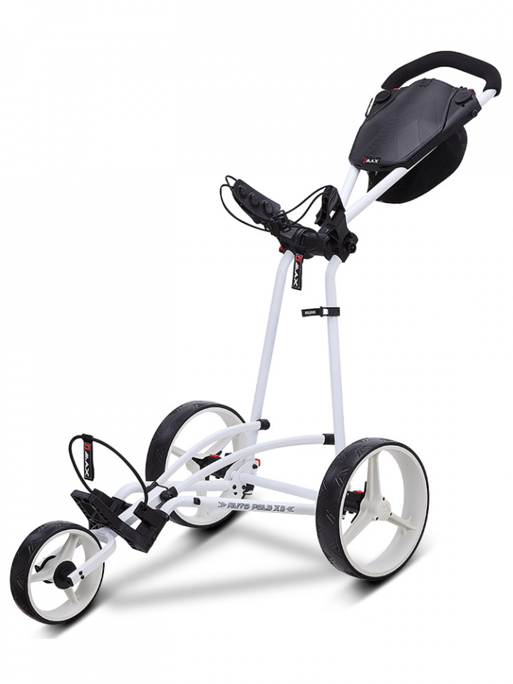 Big Max Golfvagn Trehjuling Autofold X-2 Vit i gruppen Vagnar / Alla Golfvagnar / Big Max Golfvagn hos Dimbo Golf AB (7783026-6020909)