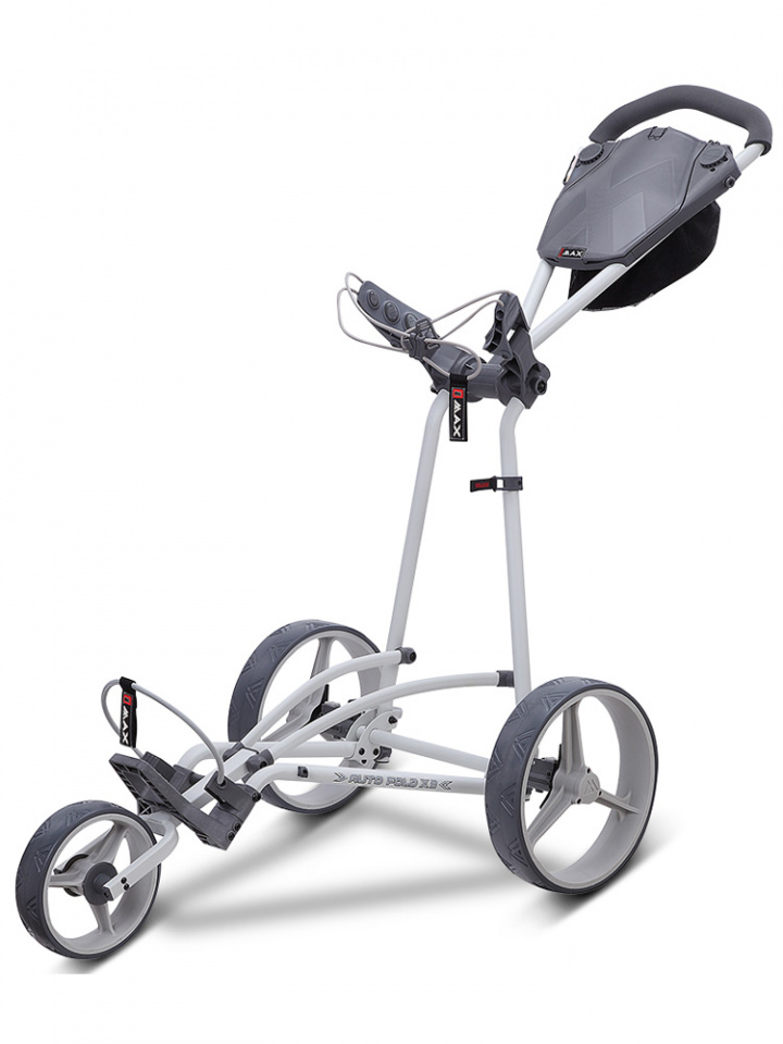 Big Max Golfvagn Trehjuling Autofold X-2 Grå i gruppen Vagnar / Alla Golfvagnar / Big Max Golfvagn hos Dimbo Golf AB (7783026-6021111)
