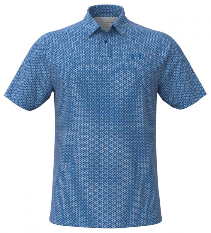 Under Armour Herr Piké T2G Printed Seger Blå i gruppen Kläder / Herrkläder / KORTÄRMAT hos Dimbo Golf AB (7850018-4743r)