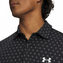 Under Armour Herr Piké Playoff Polo 3.0 Printed Svart 017
