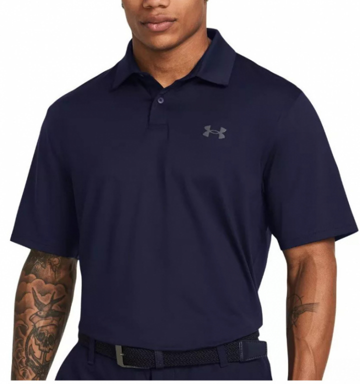 Under Armour Herr Piké T2G Midnight Navy i gruppen Kläder / Herrkläder / KORTÄRMAT hos Dimbo Golf AB (7850029-4103r)
