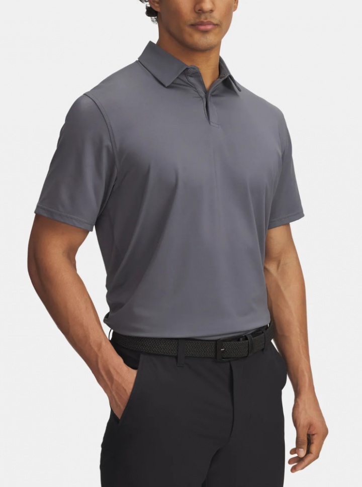 Under Armour Herr Piké T2G LB Castlerock 025 i gruppen Golfkläder / Herrkläder / Golfpiké herr hos Dimbo Golf AB (7850030-0253r)